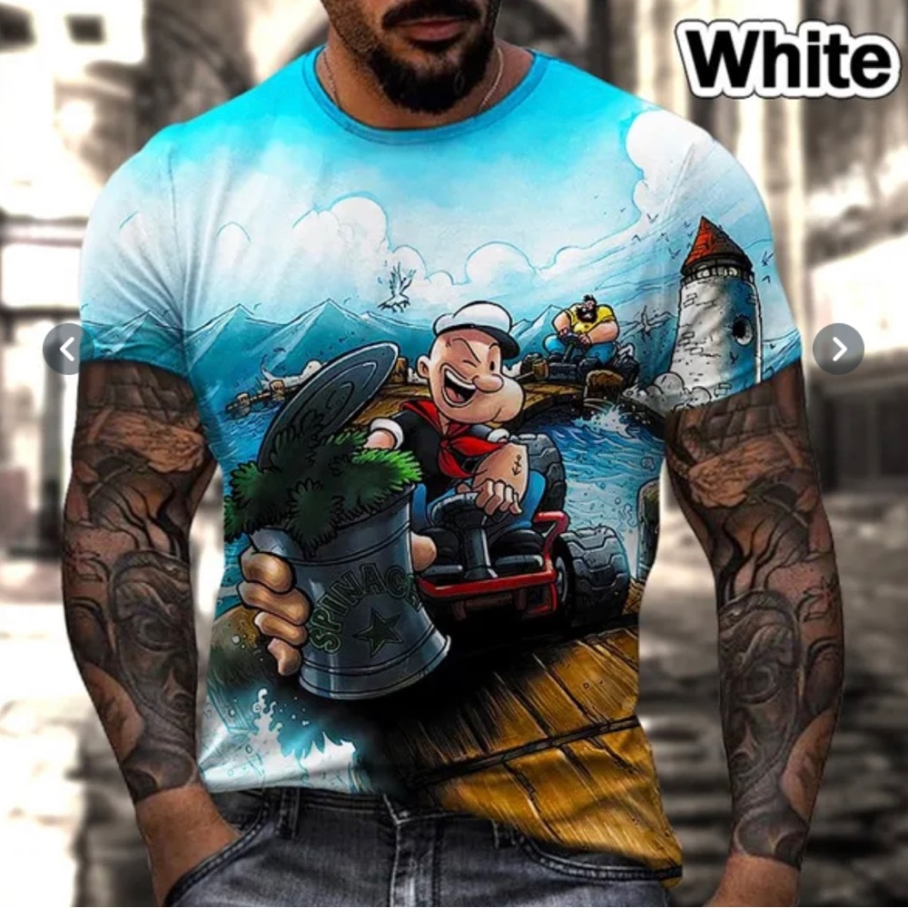 🔥New printed Tee shirt size XL
